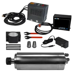 3hp Water Cooled Spindle Kit with Ecool XT