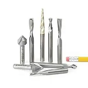 8PC AMANA GENERAL PURPOSE ROUTER BIT SET - 1/4" SHANK