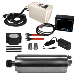 3hp Water Cooled Spindle Kit with Ecool XT