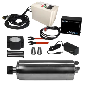 3hp Water Cooled Spindle Kit with Ecool XT