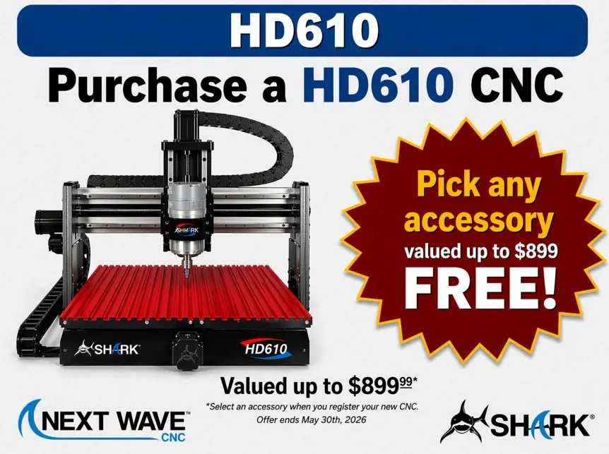 Shark HD610® | CNC Routing Table | NextWave CNC