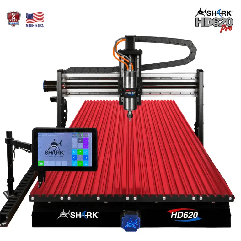 (No 0317) Broad X 3 27インチ ブラック Shark HD620® | CNC Routing Table | Next Wave CNC