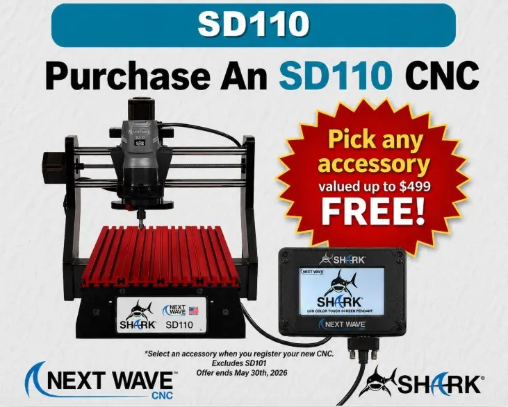 Shark SD110® | Compact CNC Machine | NextWave CNC