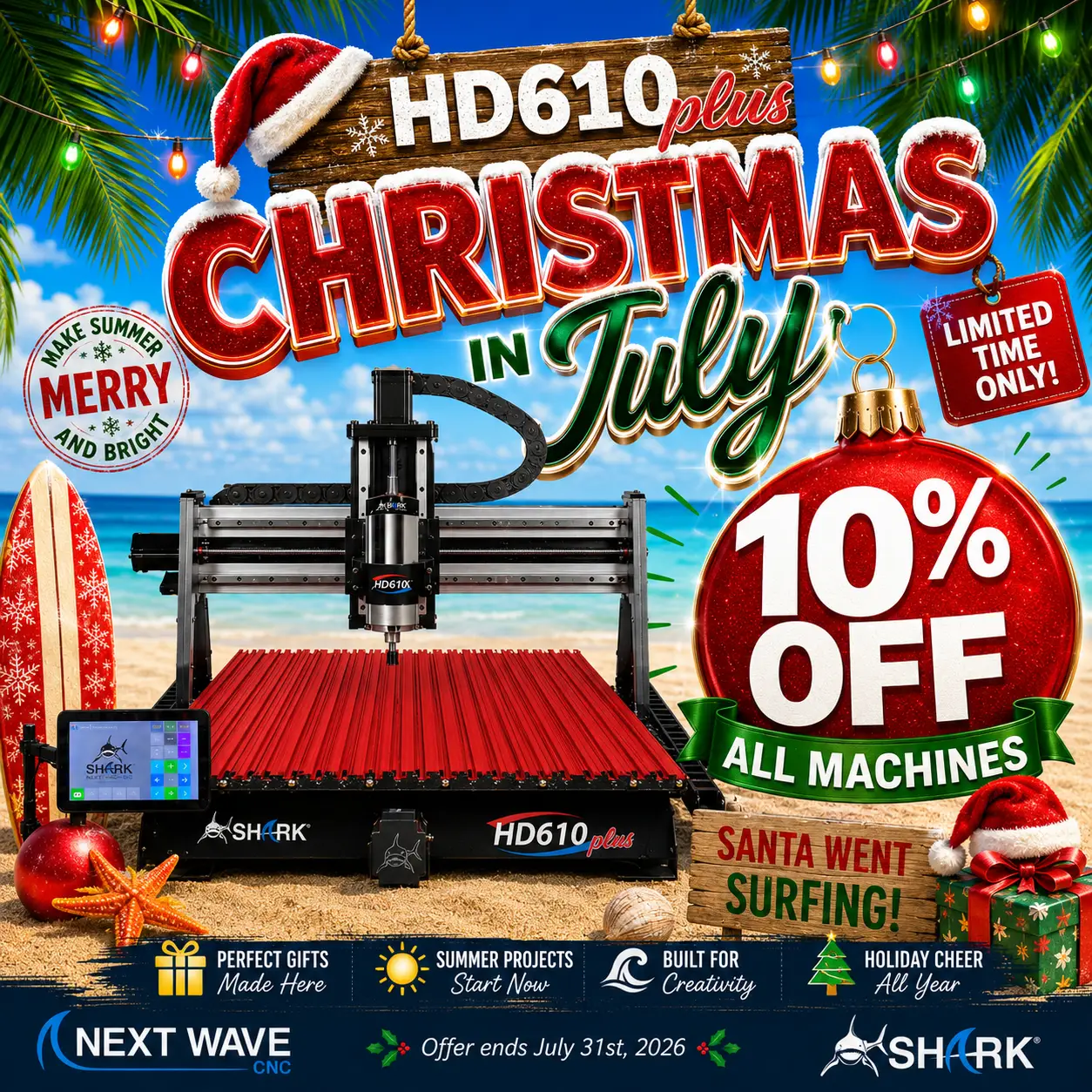 Shark HD610® Plus | CNC Routing Table | Next Wave CNC